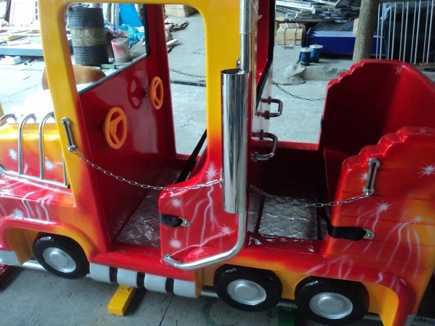 Newest Kids Electric Toys Amusement Park Rides Trackless Trains