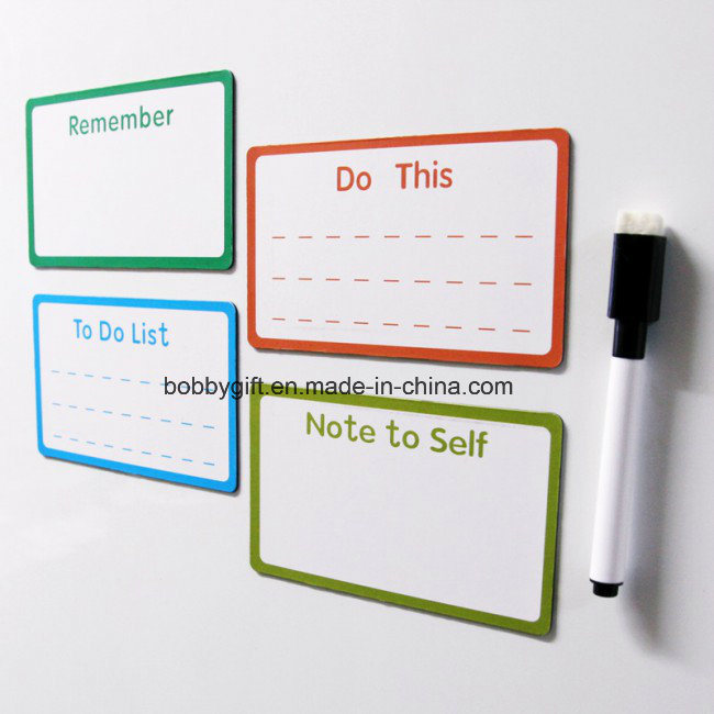 Magnetic Writable Board Fridge Magnet with Felt Pen