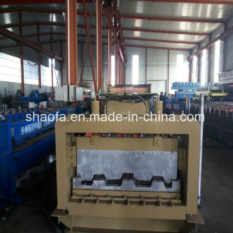 Roof Decking Sheet Making Roll Forming Machine