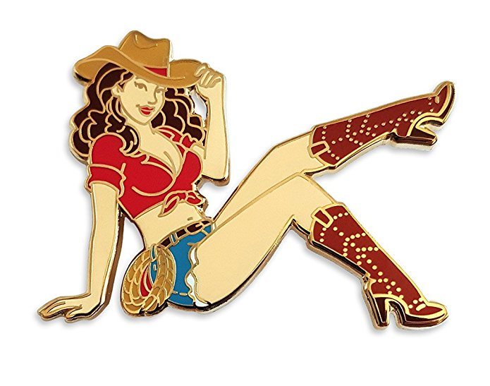 Different Styles Sex Girl Cheap Custom Metal Lapel Pin