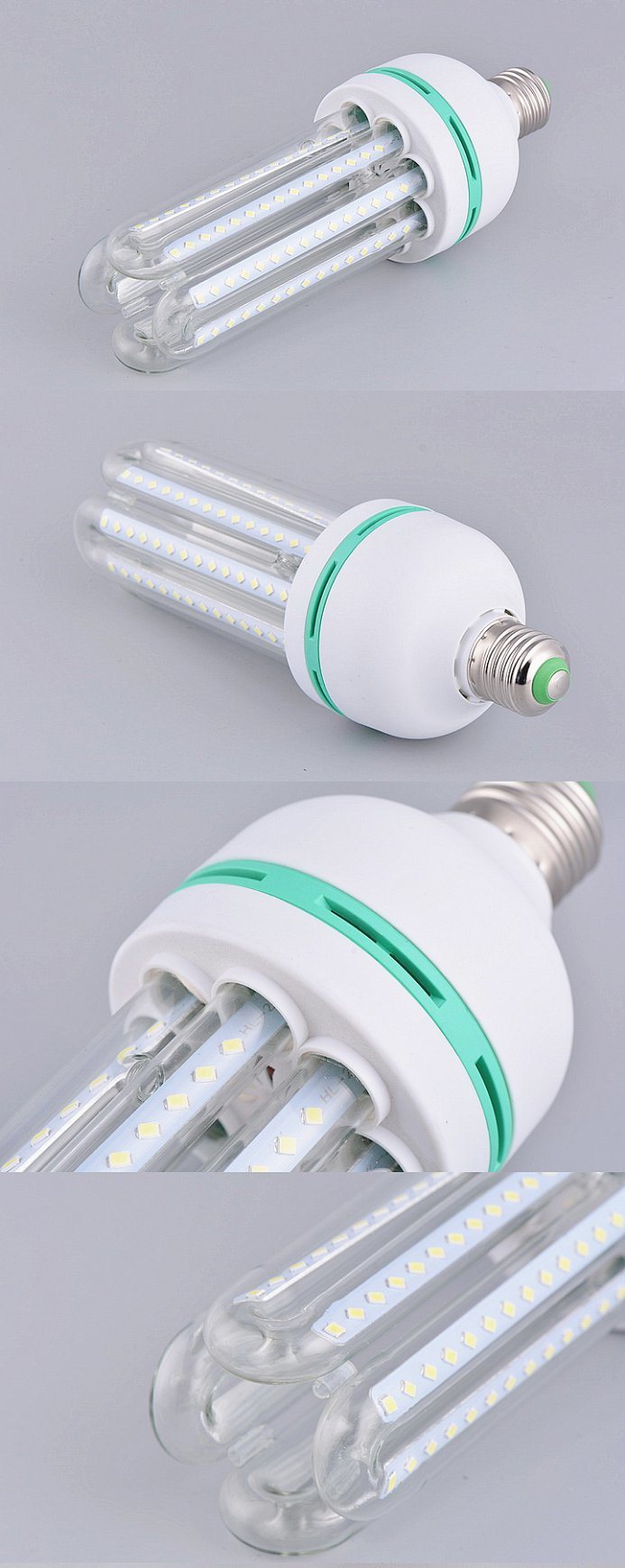 Lower Price LED Energy Saving Lamp 3W 5W A60 E27 Plastic LED Corn Bulb for Interior Lighting