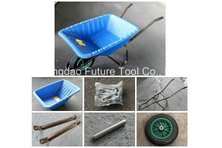 Hot Sale Durable Steel Construction Wheelbarrow, Construction, Garden Wheel Barrow