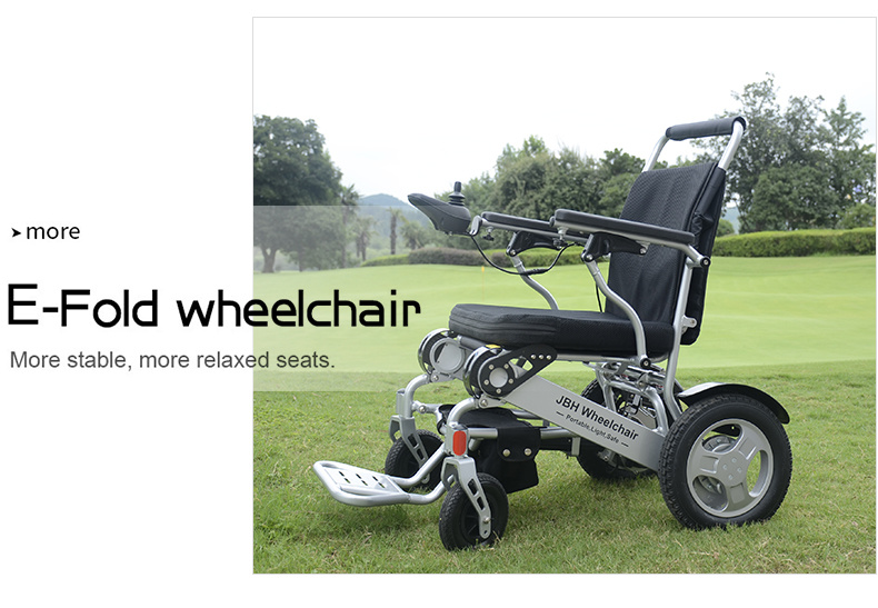 Lightweight Travel Power Wheelchair with Lithium Battery