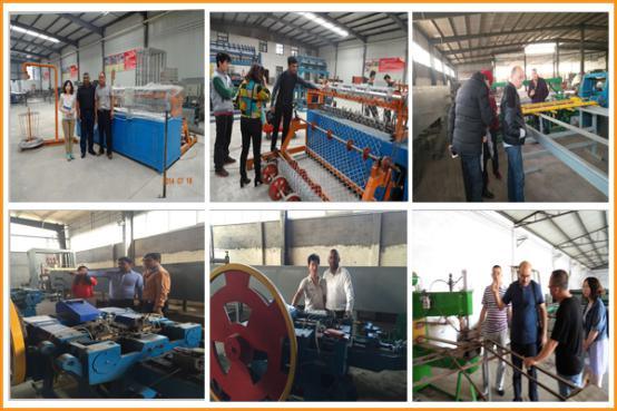 Chain Link Wire Mesh Weaving Machine Diamond Mesh Machine