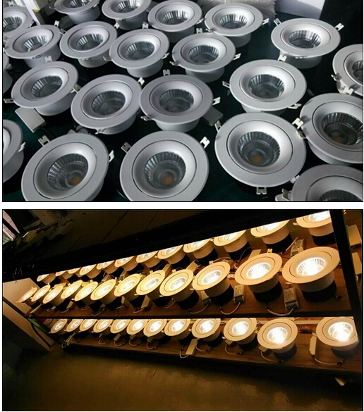 9W Square LED COB Ceiling Light Downlight