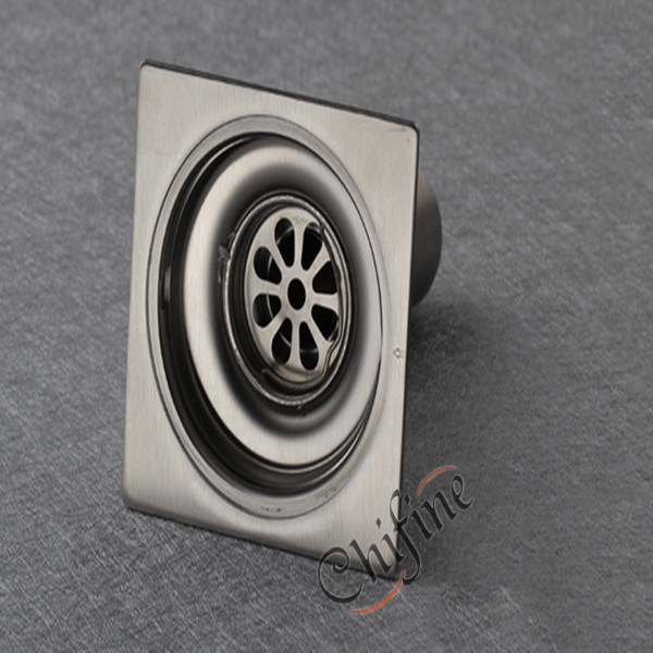 Square Outdoor Stainless Steel Floor Drain