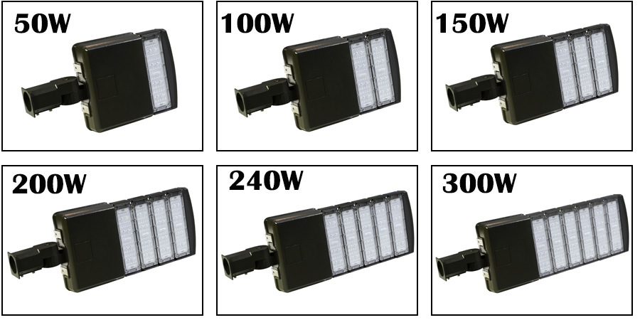 IP65 LED Module Shoe Box Light for Parking Lot