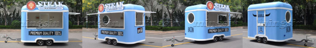 Mini Food Cart for Selling Steak Can Be Customized According to Your Requirements (CE)