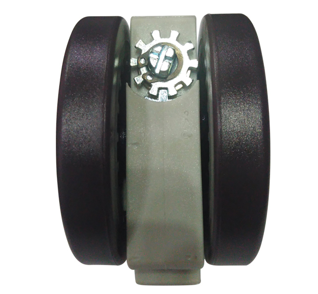 75mm PVC Caster Wheel with Brake for Medical Care Equipment