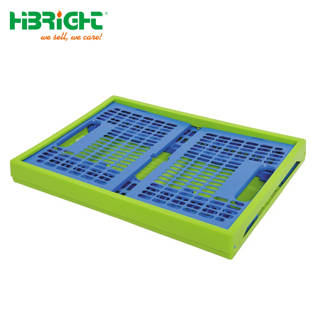 Leak Resistant Lids Attached Logistic Plastic Storage Crates