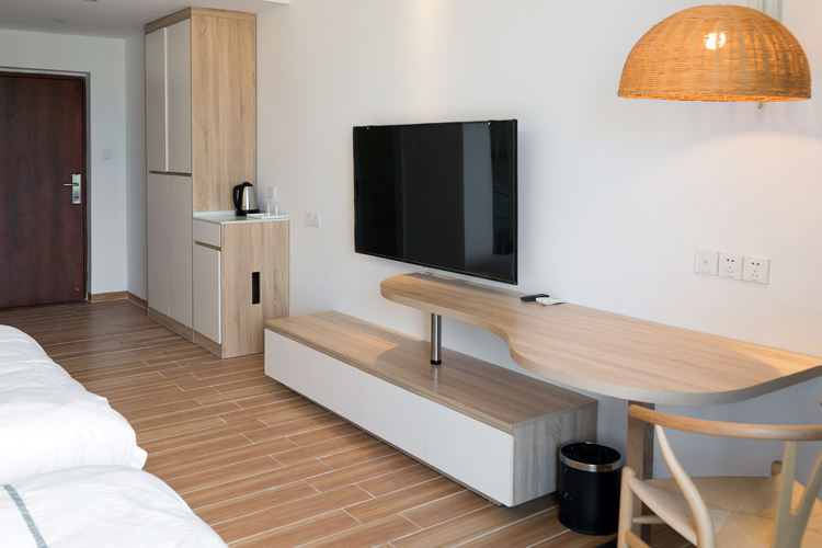 Customized Latest Economical Fashion Hotel Furniture Bedroom Set