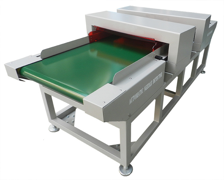 Double Sensor Conveyor Garment Metal Detector