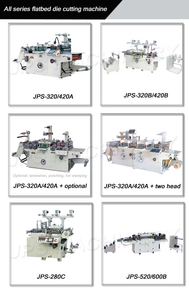 Barcode Label and Narrow Webbing Label Die Cutting Machine