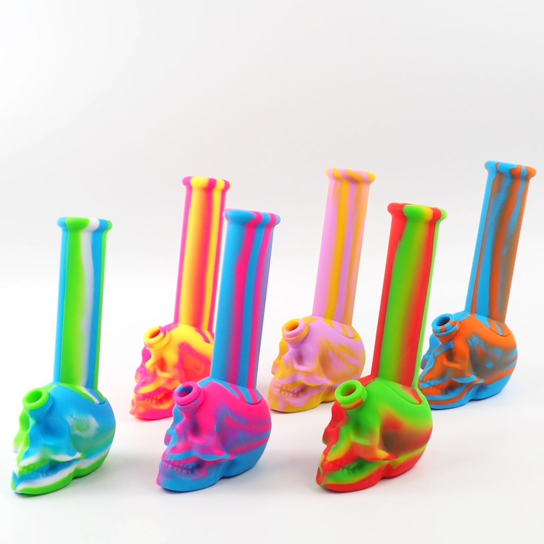 Elephant Shape New Beaker Design Unbreakable Silicone Smoking Water Pipe