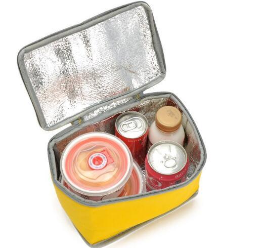 Waterproof Picnic Insulated Fashion Lunch Cooler Tote Bag Travel Zipper Organizer Box