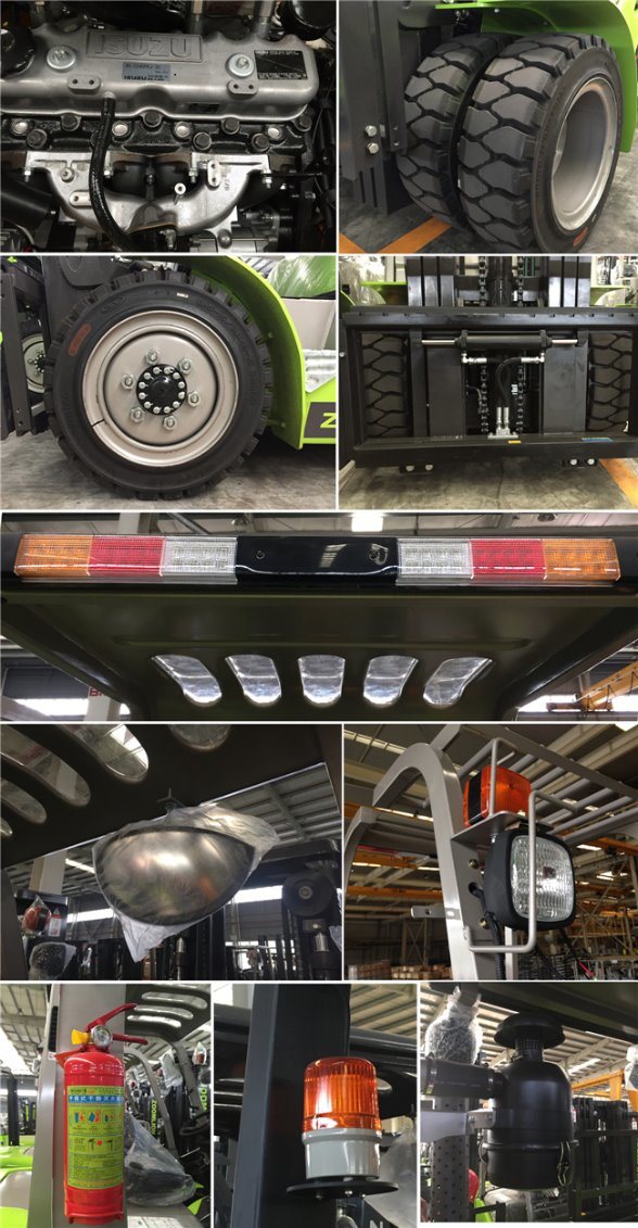 New 3t 5.5m Lifting Mast Diesel Forklift