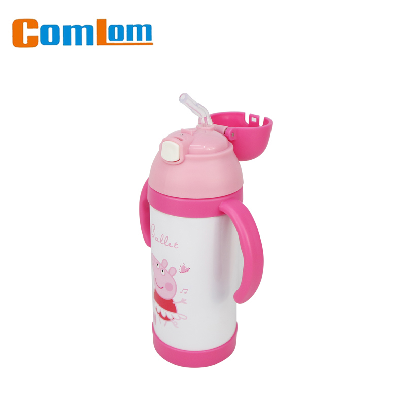 Comlom Children Sports Bottle Stainless Steel Vacuum Flask