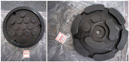 Round Mounts Rubber Pads Blocks for Lift Car Jack