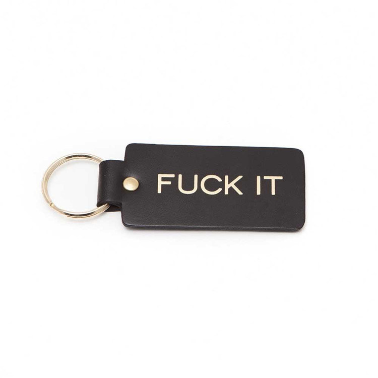 Promotional Gifts Good Quality Sturdy Leather Keychain