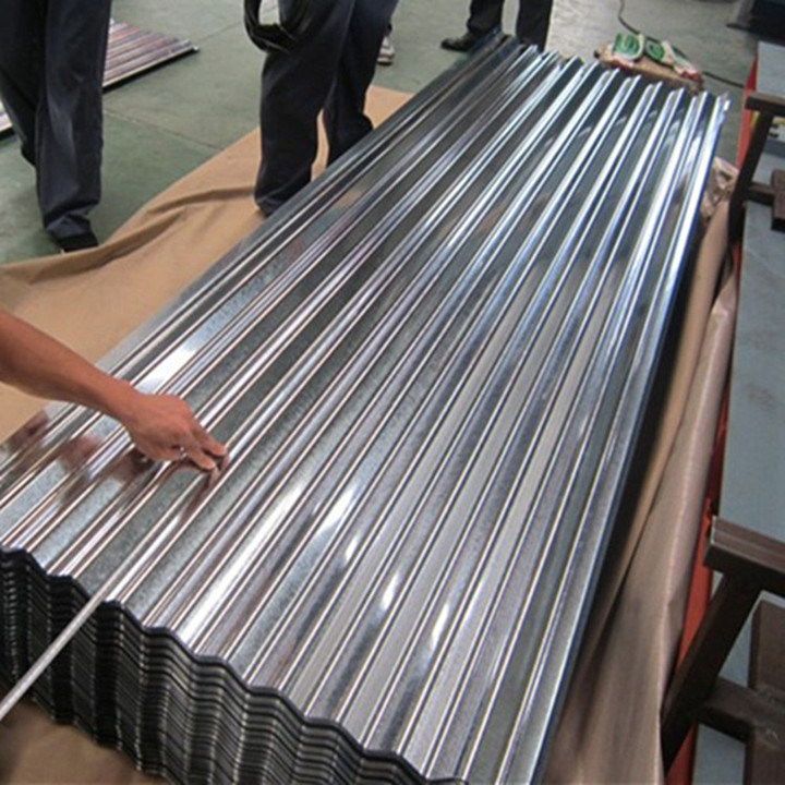 4X8 Galvanized Corrugated Steel Sheet Dx51d for Roofing Houses