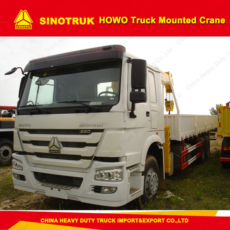 Sinotruk HOWO Truck 6*4 Mounted Crane Truck/Heavy Truck