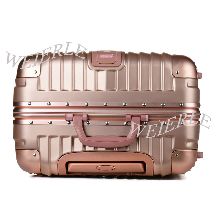 2017 Hot Sale Seven Colors Fashion PC Trolley Luggage