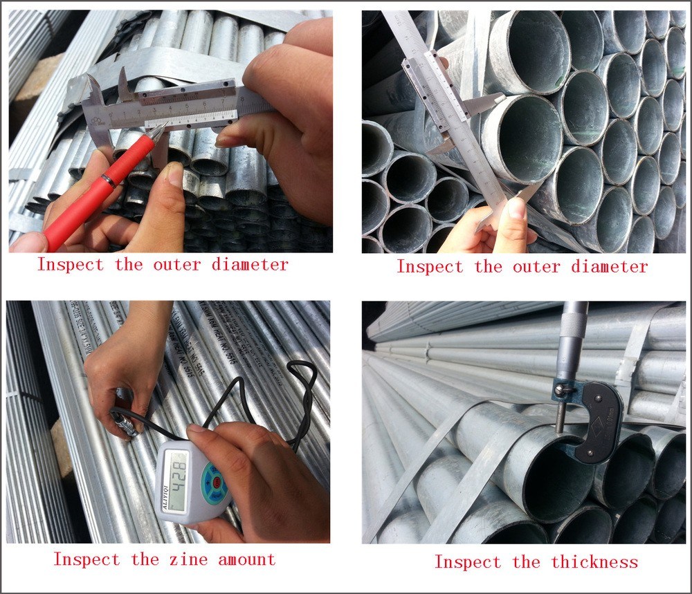 BS4568 / BS1387 Standard Size Galvanised EMT Conduit Pipe