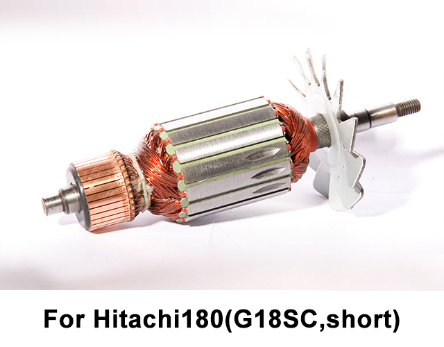 SHINSEN POWER TOOLS Rotor Armatures for Hitachi G18SC Angle Grinder
