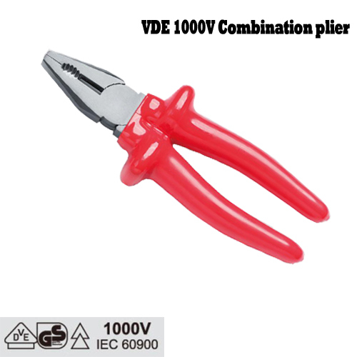 1000V VDE Combination Plier with Dipped Handle