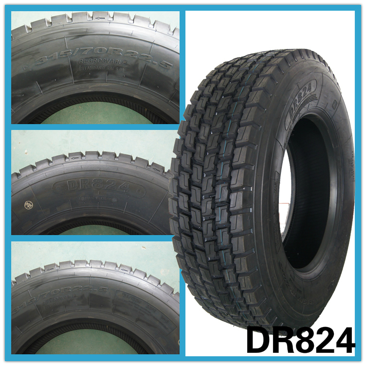 Chinese Discount Truck Tire 315/70r22.5 315/80r22.5 385/65r22.5 1200r20 Steer Drive Trailer Truck Tyre Doubleroad Price in China