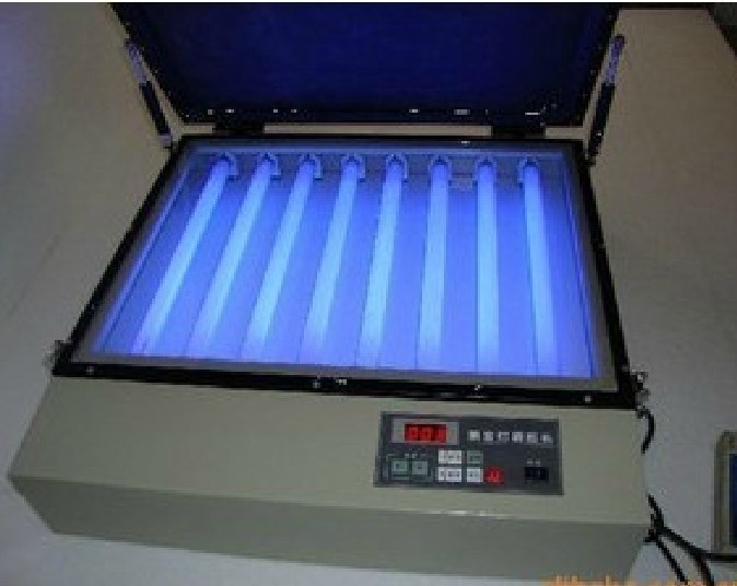 Tmep-4050 Cliche Emulsion UV Exposure Machine with Vacuum