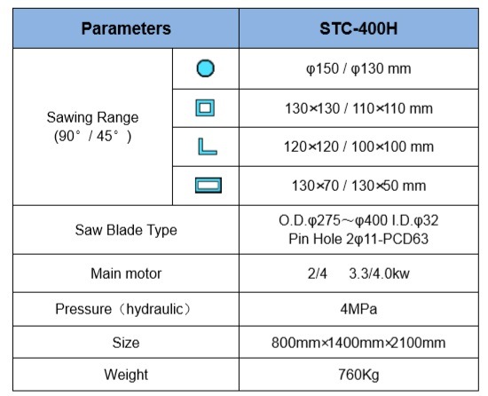 Hydraulic Circular Sawing Machine