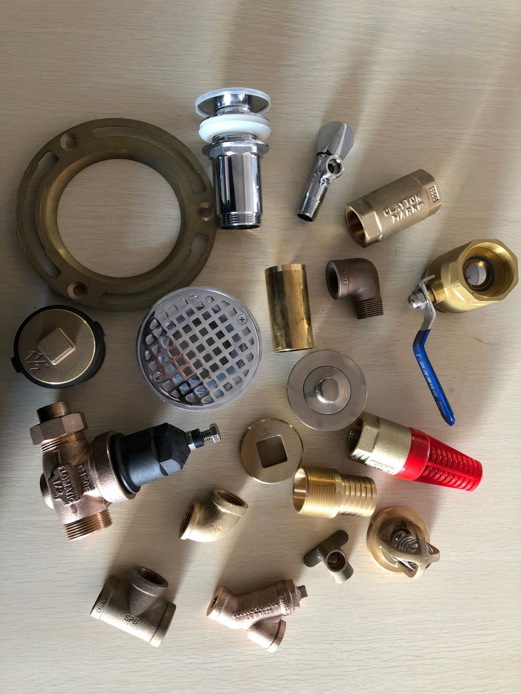 Stop Valve with Brass Materials