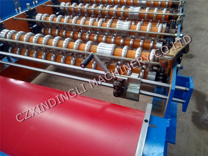 Corrugated Roof Panel Roll Forming Machine