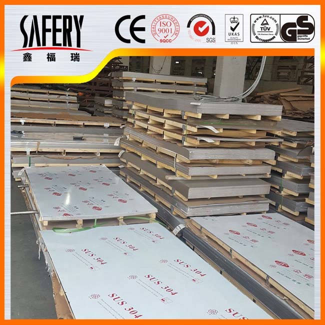 304 430 Stainless Steel Mirror Sheet with PVC Film