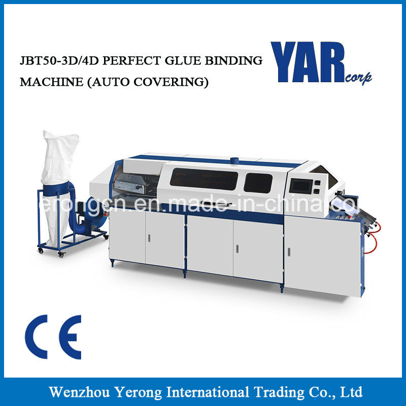 High Quality Jbt50-3D/4D Hot Melt Book Binding Machine with Ce