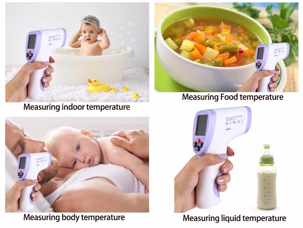 Digital Non Contact Infrared Forehead Ear Thermometer