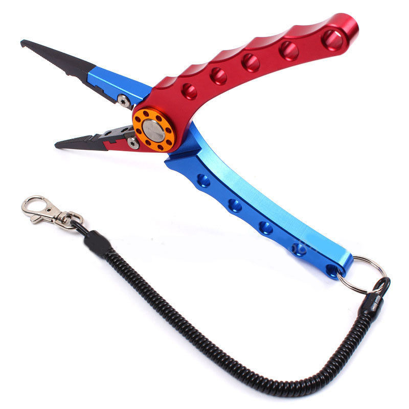 Aluminum Fishing Plier Scissors Hook Remover Fish Line Cutter