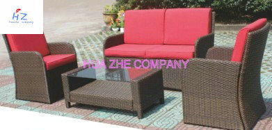 Outdoor Sectional Furniture PE Wicker Rattan Sofa Set Deck Couch