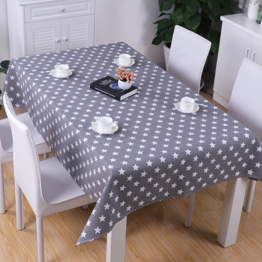 Popular Design Polyester 180GSM Waterproof Tablecloth