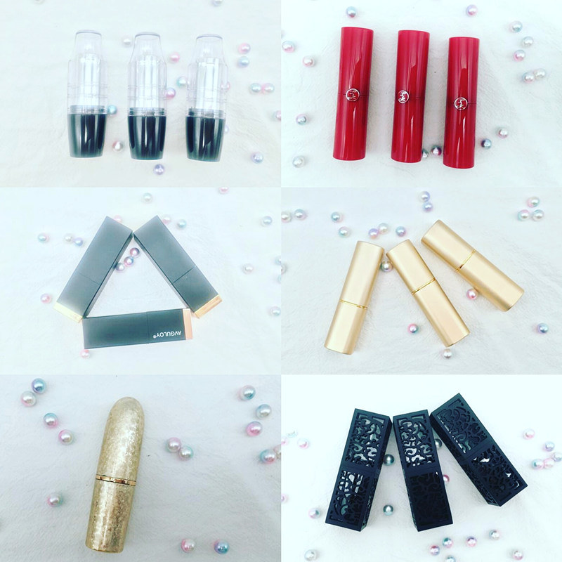 Wholesale Cosmetic Packaging Clear Pretty Lipstick Tubes