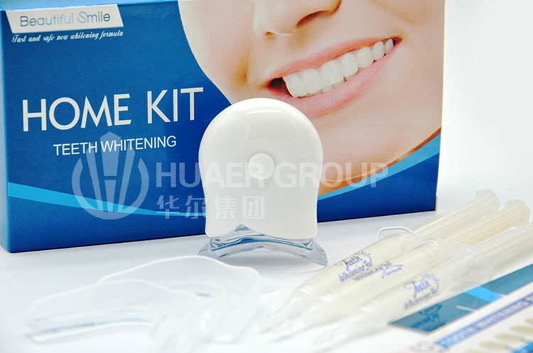 44% Peroxide Home Teeth Whitening Kit with LED Whitening Light