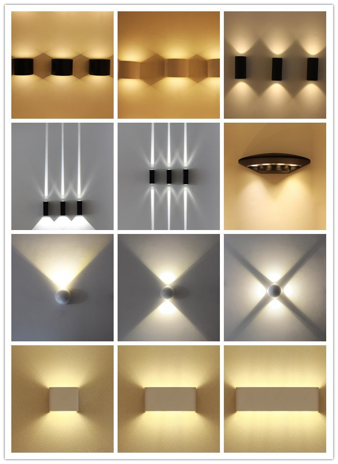 European Design Outdoor LED Wall Lamp 12W