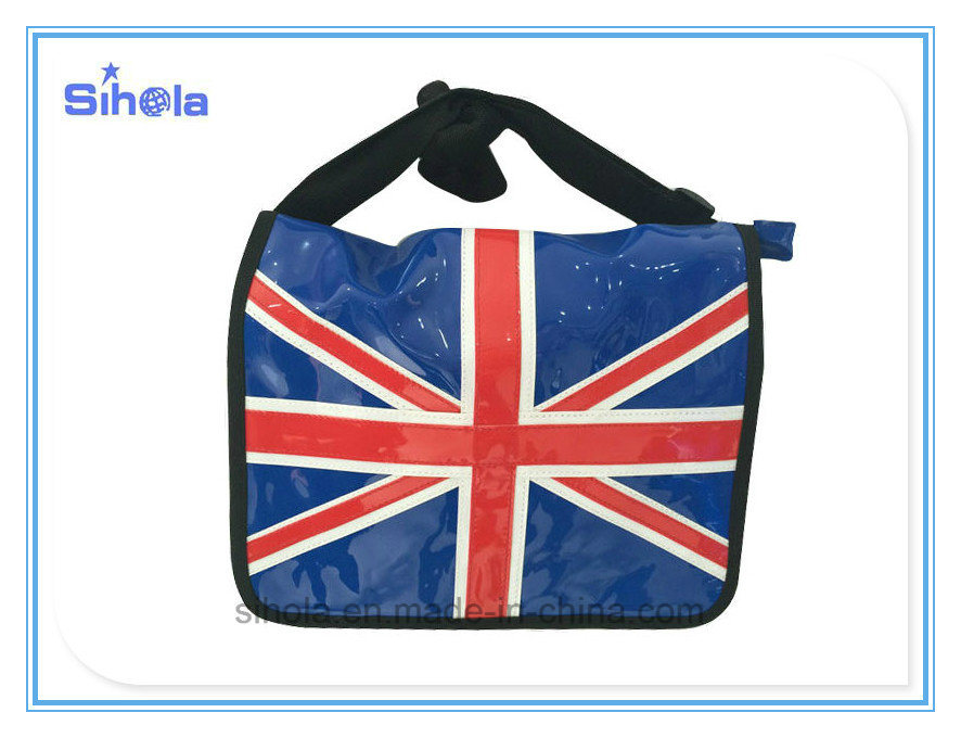 Country Flag Men's Sports and Leisure Leather Bag