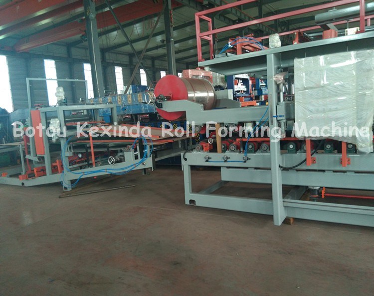 EPS Sandwich Roof Panel Wall Production Machine