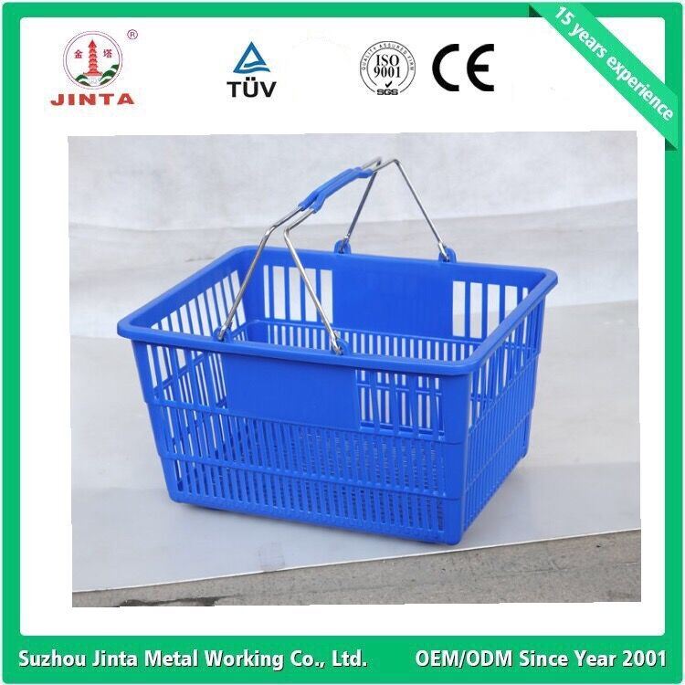 Factory Direct Plastic Shopping Basket