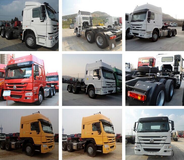 30tons Heavy Duty Sinotruk Sino Truck HOWO 371HP Tractor Trucks
