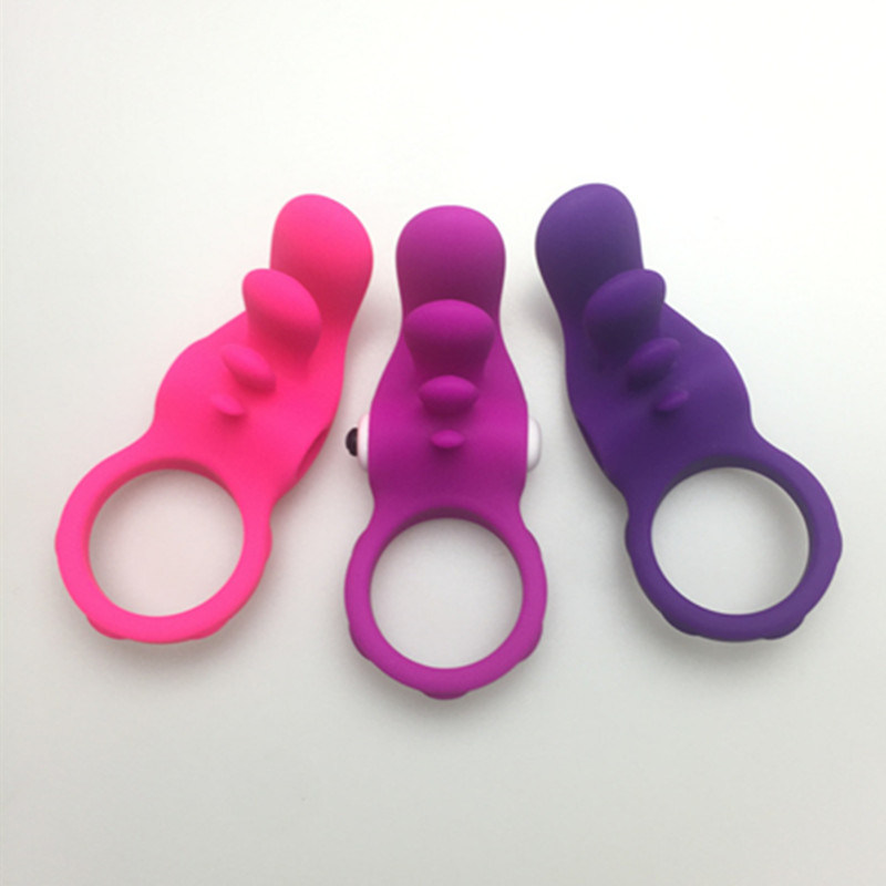 Tongue Sex Ring Vibrating Couple Stamina Toy