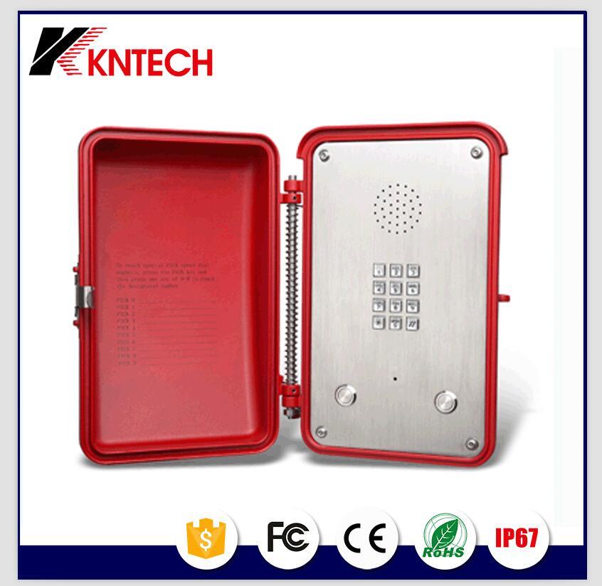 IP66 Tunnel Intercom Telephone Weatherproof Emergency Telephone with Loudspeaker