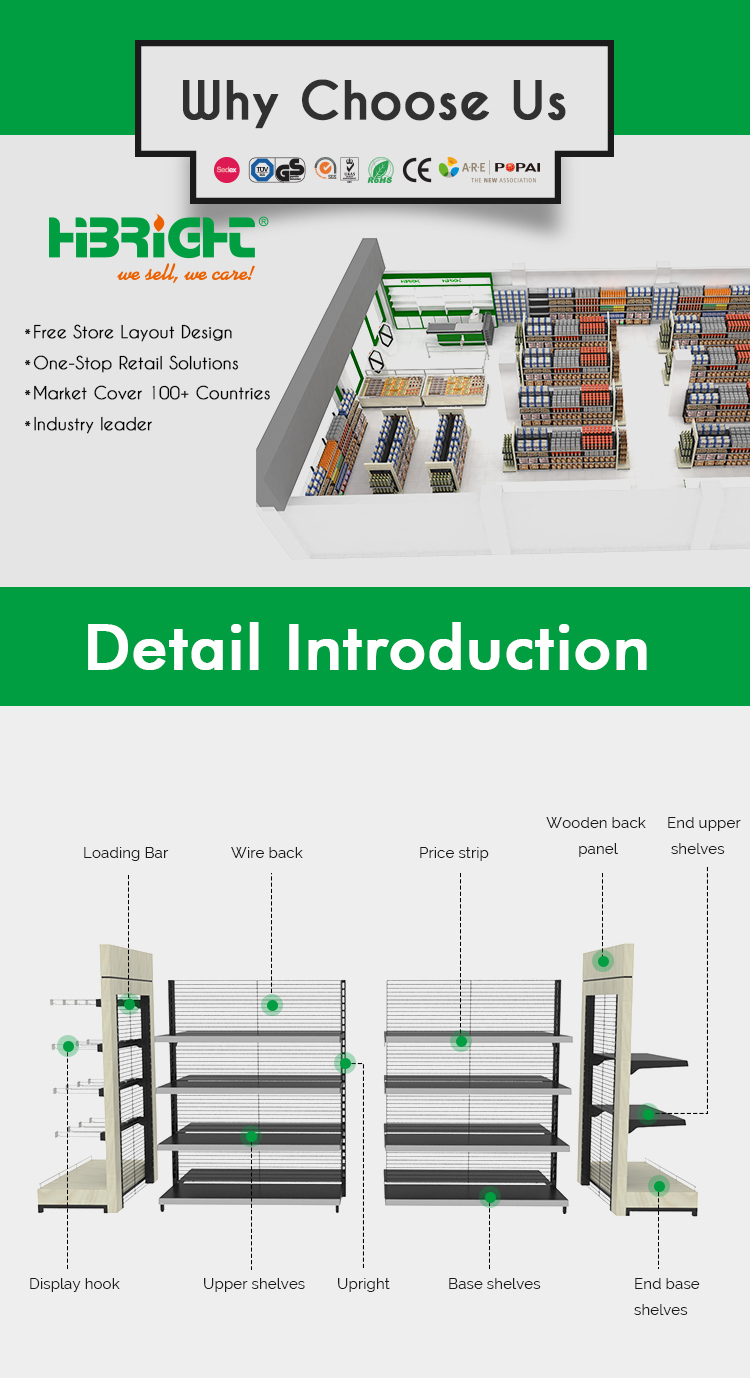 Multi Tiers Wire Mesh Card Display Rack for Flooring Board